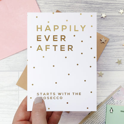 Greeting card - Happily Ever After - Foil Card - 342