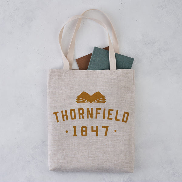 Pack of Four - Varsity Style Literary Tote Bag