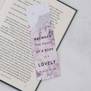 Pack of 25 Between The Pages Of A Book Bookmarks