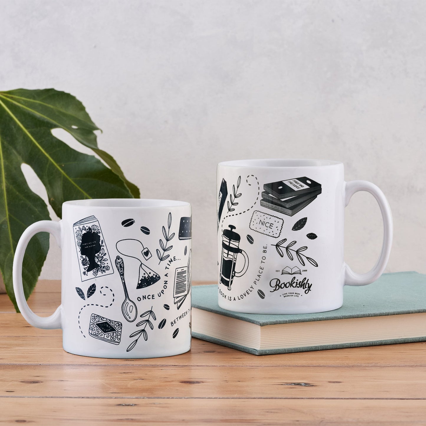 Pack of 6 - Book Lover's Favourite Things Mug