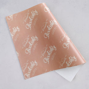 Pack of 100 Sheets - Bookishly Wrapping Paper