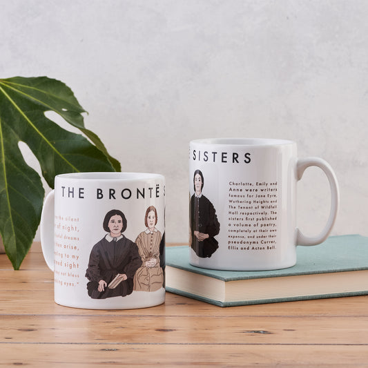 Pack of 6 - Author Mug - Bronte Sisters