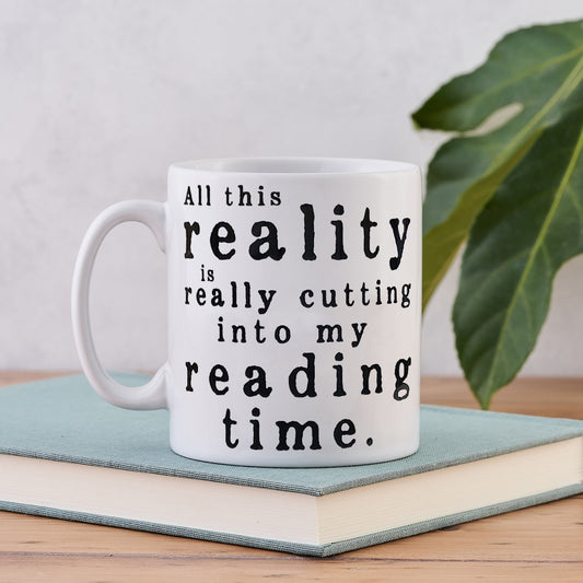 Pack of 6 - 'All This Reality' Funny Mug