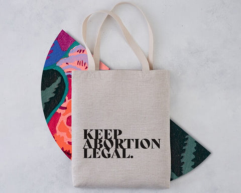 Activist Tote - Keep abortion legal - Pack of 4