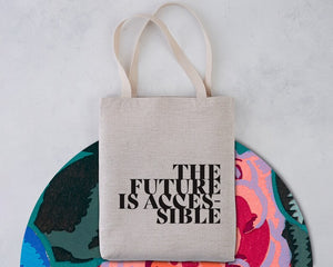 Activist Tote - The future is accessible- Pack of 4