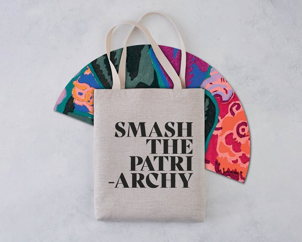 Activist Tote - Smash the patriarchy- Pack of 4