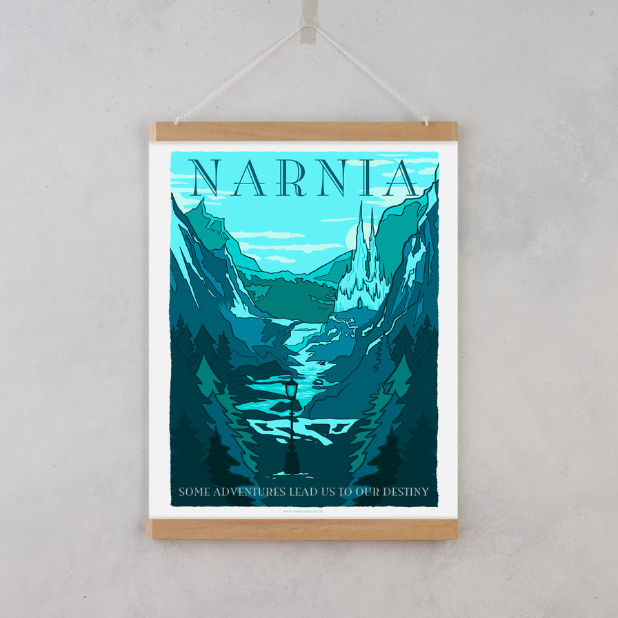 Fictional Travel Poster - Narnia - set of 10