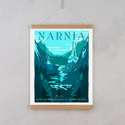 Fictional Travel Poster - Narnia - set of 10