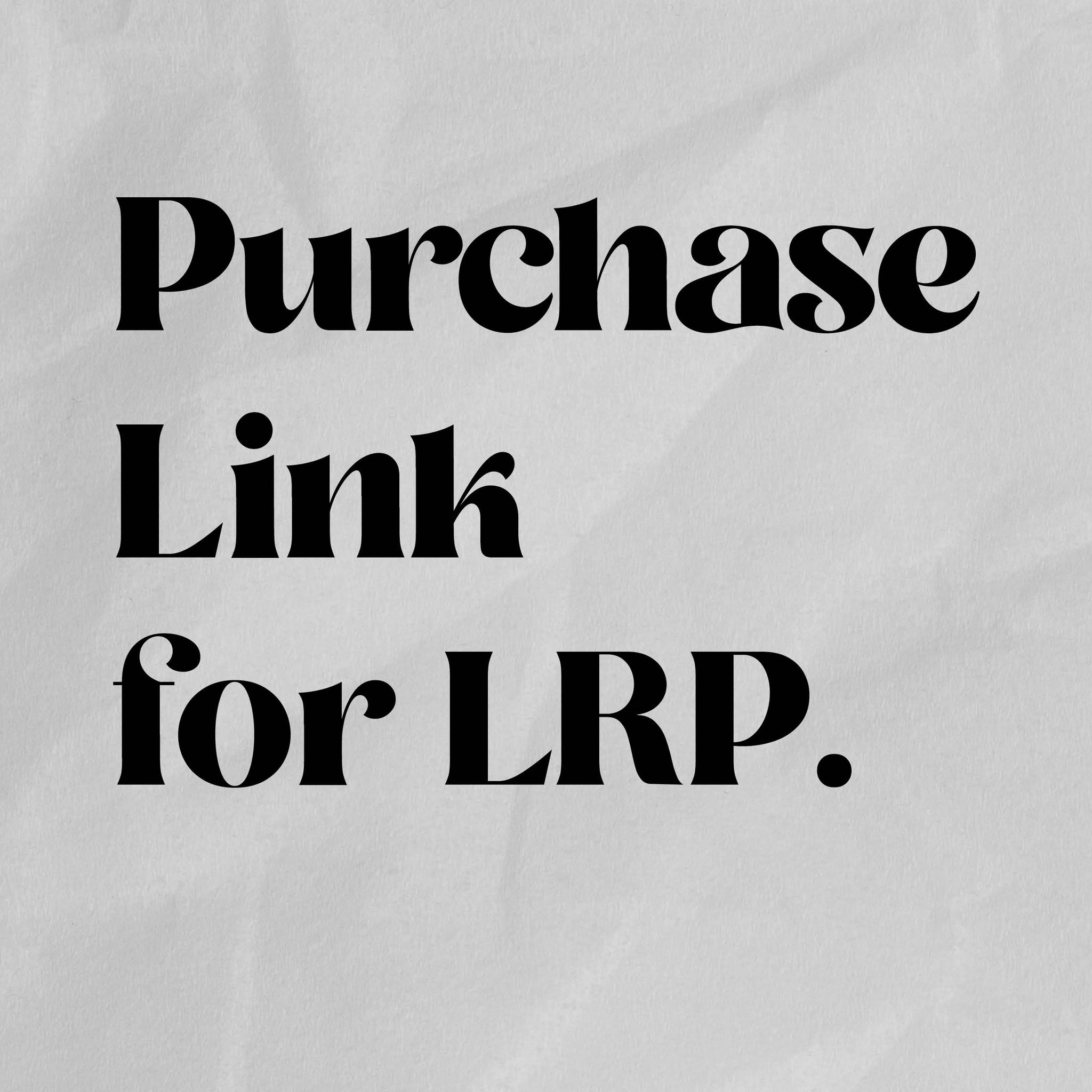 Purchase Link for L R P