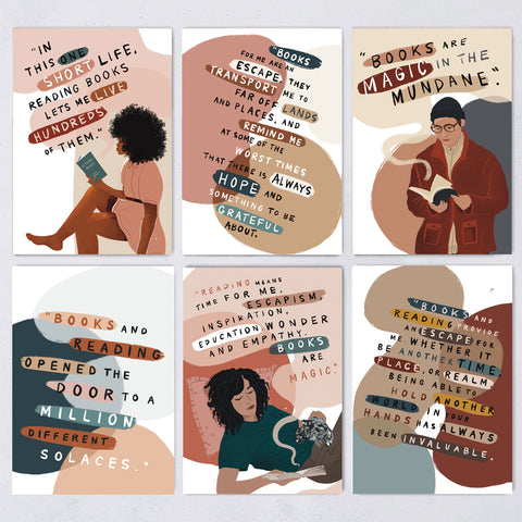 What Reading Means - 12 Postcard Set