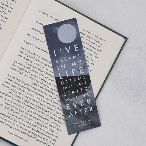 Pack of 25 Wuthering Heights “Dreamt In My Life“ Bookmarks