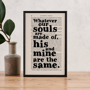 Wuthering Heights - Whatever Our Souls Are Made Of - Book Page - BOOK 10